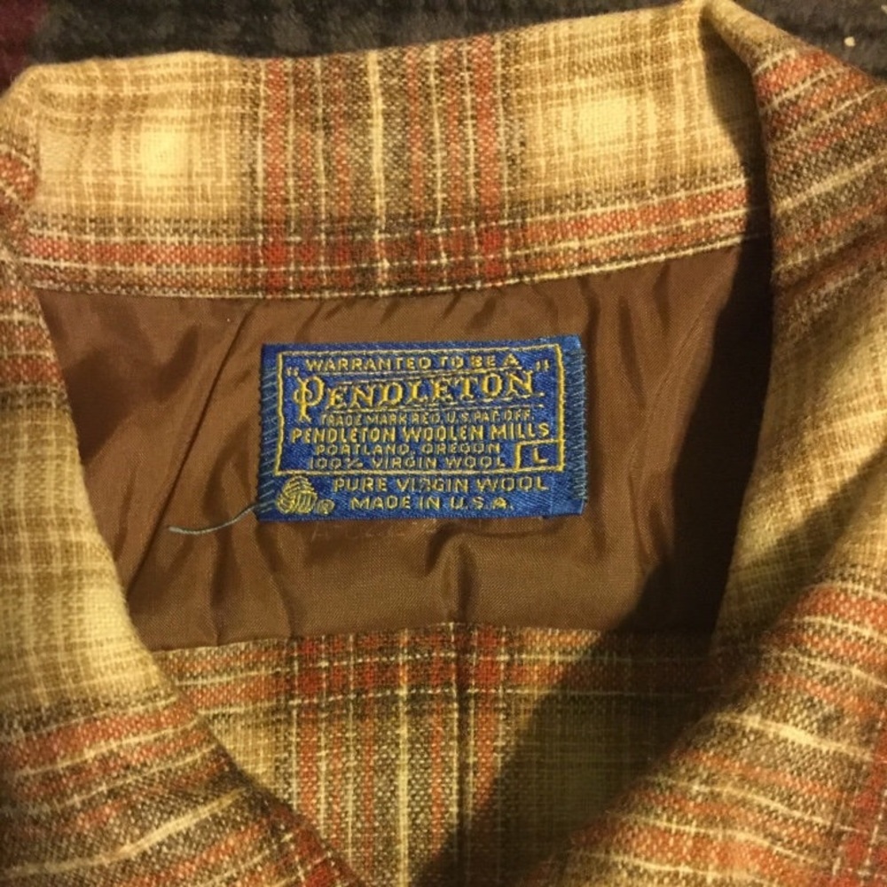 Very Rare Vintage Pattern - Pendleton - wool